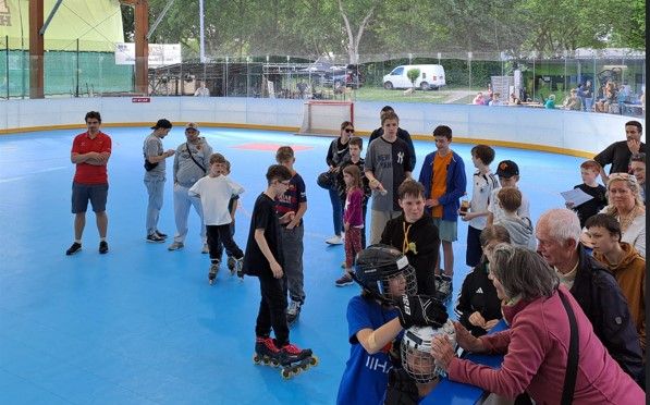 ... gleich geht die Roller Disco los!!